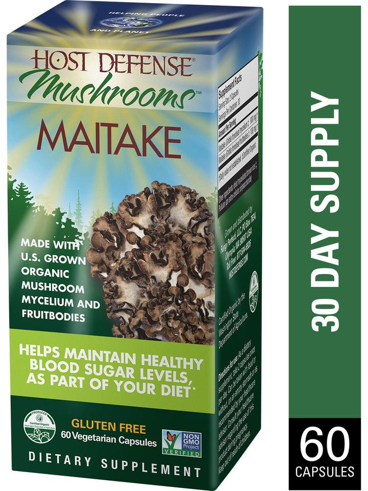 Host Defense Maitake (60vcaps) - Lifestyle Markets
